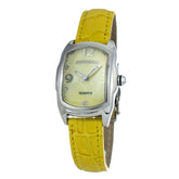 Chronotech Yellow Leather Watch -   -  Chronotech.